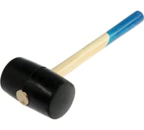 Киянка TUNDRA деревянная рукоятка, черная резина, 450 г 5354660