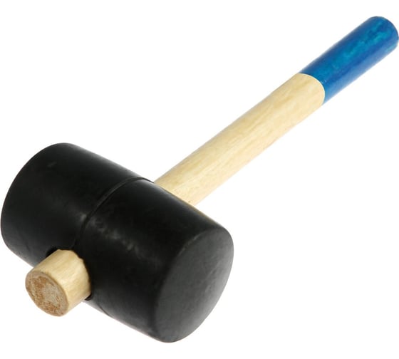 Киянка TUNDRA деревянная рукоятка, черная резина, 650 г 5354661 1