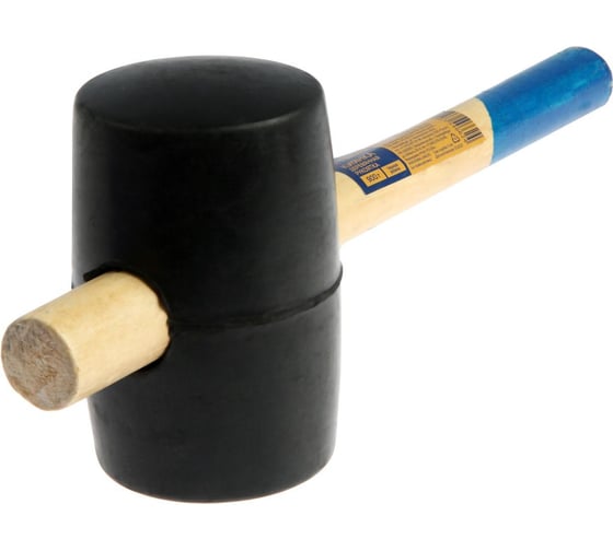 Киянка TUNDRA деревянная рукоятка, черная резина, 900 г 5354662