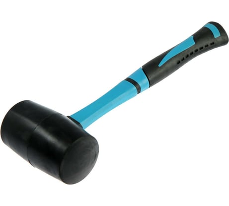 Киянка TUNDRA фибергласовая рукоятка, черная резина, 650 г 881756