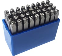 Клейма буквенные кириллица JTC 4мм (HRC 60+-2 DIN 1451) (старый артикул -JW0915-4) -7251 JTC-7251