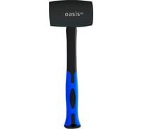 Киянка резиновая OASIS черная, с фибергласовой рукояткой Pro 450 г 103010901011