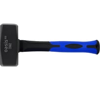 Кувалда OASIS Pro с обрезиненной фибергласовой рукояткой, 1500 г 103010801017