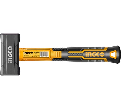 Кувалда INGCO с фибергласовой рукояткой, 1кг HSTH81802