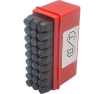 Клеймо буквенное ОТ латиница № 8, комплект 27 шт. 00-00000598