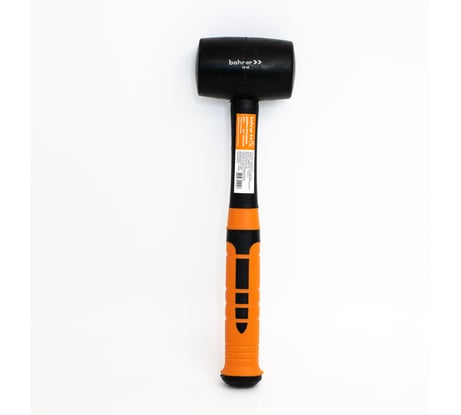 Киянка BOHRER 680 г, рукоятка фиберглас с резиновым покрытием, круглый боек, черная резина 45013268