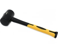 Киянка Pobedit черная, обрезиненная ручка, 70% фибра, 450 гр 2541045