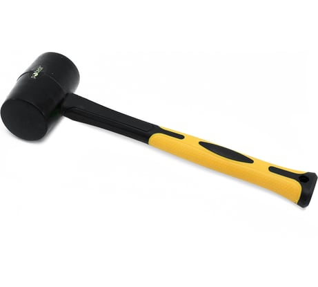 Киянка Pobedit черная, обрезиненная ручка, 70% фибра, 450 гр 2541045