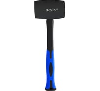 Киянка резиновая OASIS (черная) с фибергласовой рукояткой Pro 680г 103010901012