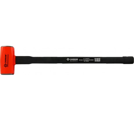 Кувалда с резиновой рукояткой и стальным сердечником Carbon 5 кг CHISH50750 086877