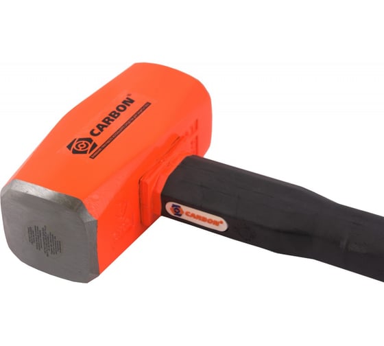 Кувалда с резиновой рукояткой и стальным сердечником Carbon 5 кг CHISH50750 086877