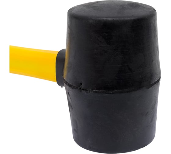 Резиновый молоток (киянка) HARDY D55мм, ручка 2K, черный 2028-920055