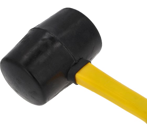 Резиновый молоток (киянка) HARDY D55мм, ручка 2K, черный 2028-920055