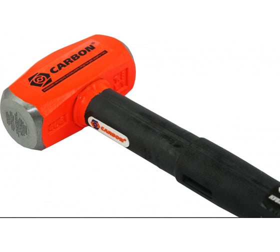 Кувалда с резиновой рукояткой и стальным сердечником Carbon 1.8 кг CHICH18400 086875