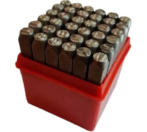 Клеймо буквенное Vitatools кириллица № 6, комплект TA-7958840222829
