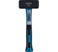 Кувалда с обрезиненной фибергласовой рукояткой OASIS 1500 г 103010801014