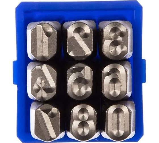 Клейма ударные Vitatools цифровые 4 мм KL-4mm-9 1