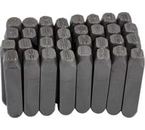 Буквенное клеймо ООО ПКФ Сварком 4 мм, стальные (1 комплект), Крепеж kБП-00000257