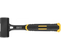 Кувалда кованая цельнометаллическая FIT пластиковая прорезиненная ручка 1 кг 45270