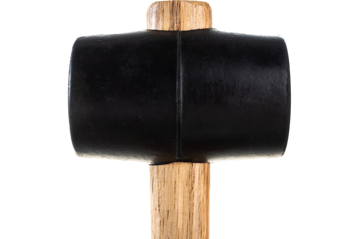 Киянка ULTIMA деревянная рукоятка, 230 г, черная резина, 121040 .