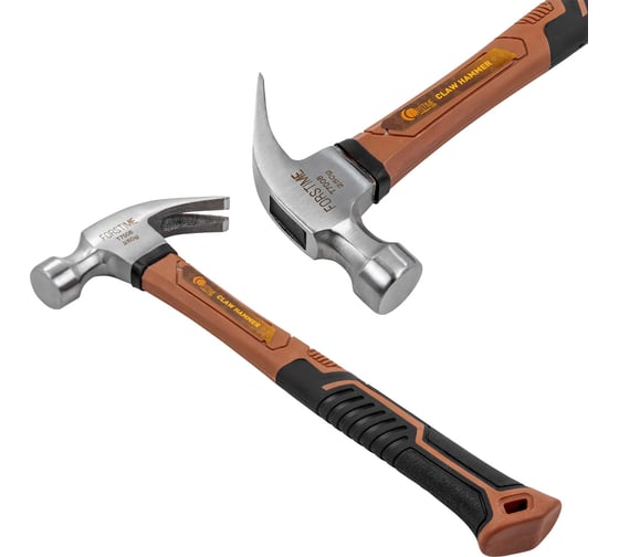 Молоток-гвоздодер FORSTIME 250гр FT-T7008(65299) 1