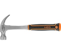 Молоток кровельщика NEO Tools 600 г цельнокованый 25-104