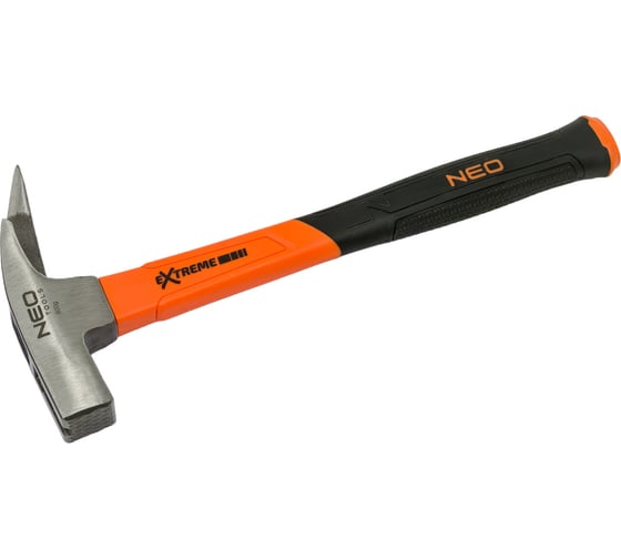 Шиферный молоток NEO Tools 600 г,  рукоятка из стекловолокна 25-131 1