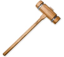 Деревянная кувалда (мушкель такелажный) Петроградъ, боёк D120мм, 400мм, рукоять 1000мм М00016499