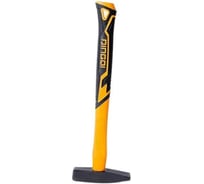 Молоток DINGQI 1500г, квадратный боёк, фиберглассовая двухкомпонентная ручка 31115