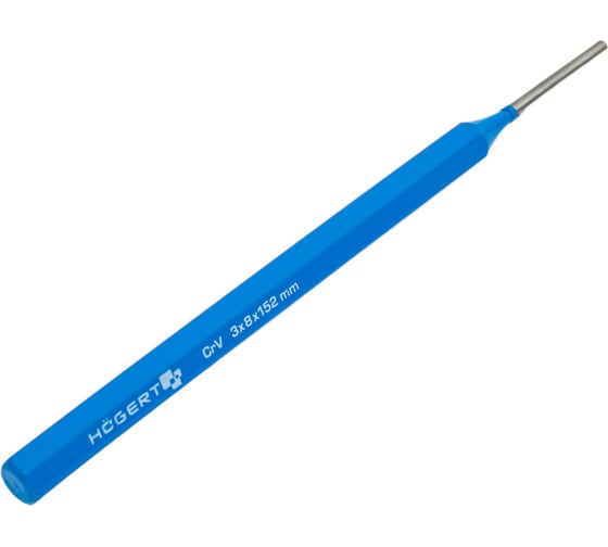 Выколотка HOEGERT TECHNIK 3x152 мм, CrV HT3B724