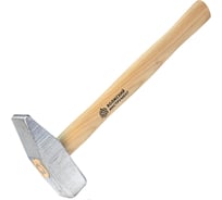 Слесарный молоток Волжский инструмент 1.0 кг, квадратный боек, цинковое покрытие 3603016