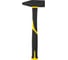 Слесарный молоток TOPEX 1000 г, ручка из стекловолокна 02A840 3