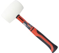 Киянка резиновая СИЛАЧ 680гр. белая, фиберглассовая обрезиненная рукоятка (6/24) 023554