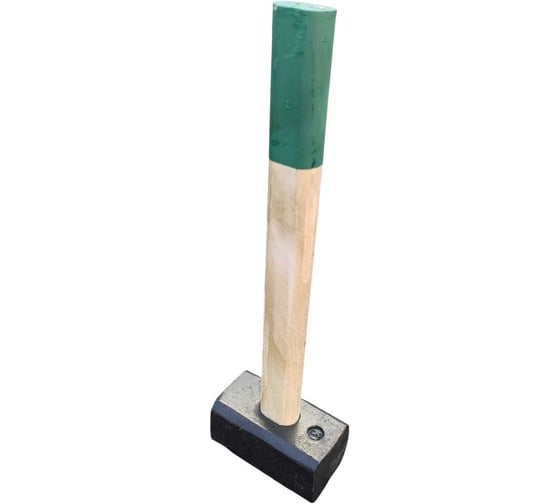 Кувалда кованная ООО ПК Тандем-АГРО с деревянной ручкой 3кг 4670016430915 1