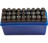 Клейма ударные BROCA буквенные латиница 4 мм BR-3169