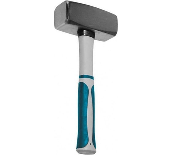 Кувалда кованая ООО ПКФ Сварком, фиберглассовая рукоятка, вес 1000г, 220 мм, СанТех s039694 1