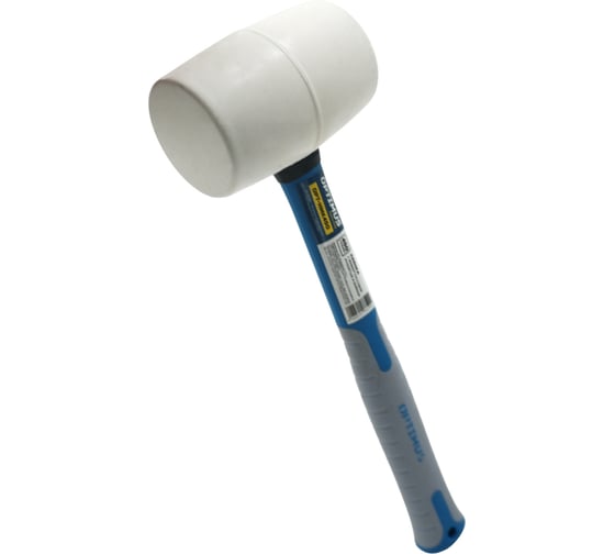 Киянка с фиберглассовой рукоятью и бойком весом 450г Optimus OPT-HMK450 1