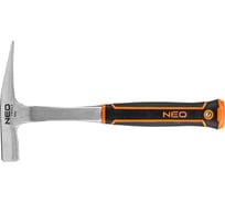 Молоток каменщика NEO Tools 600 г, цельнокованый 25-106