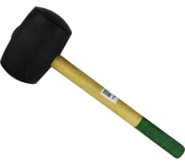 Киянка On, черная резина, деревянная, 900 г 06-04-016