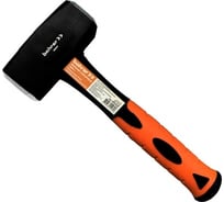 Кувалда BOHRER 1500 г. рукоятка фиберглас с резиновым покрытием 45019150