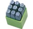 Цифровые клейма CNIC № 5 сталь 9шт OT104 37166 1