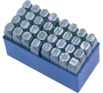 Буквенные клейма CNIC №10 сталь 32шт от А до Я -x OT108 54750