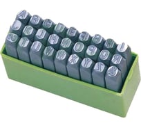 Буквенные клейма CNIC №10 сталь латинский шрифт 27шт от А до Z OT105 40772