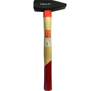 Слесарный молоток Bohrer 500 г. с деревянной рукояткой, квадратный боек, резиновое защитное кольцо 45012051 17261274