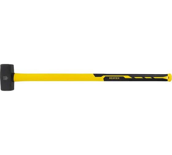 Кованая кувалда Berger BG 3000 г., фиберглассовая рукоятка BG1519