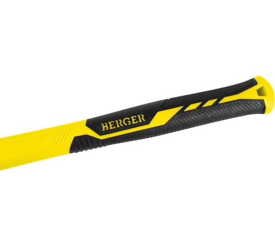 Слесарный молоток Berger BG кованый, фиберглассовая рукоятка, 500 г BG1514