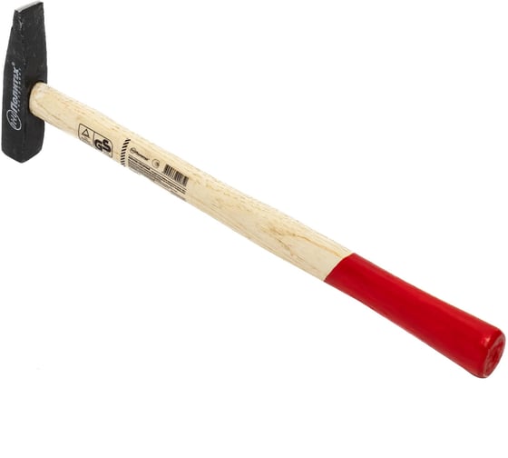 Молоток Политех с квадратным бойком, деревянная ручка, 100г 2535010