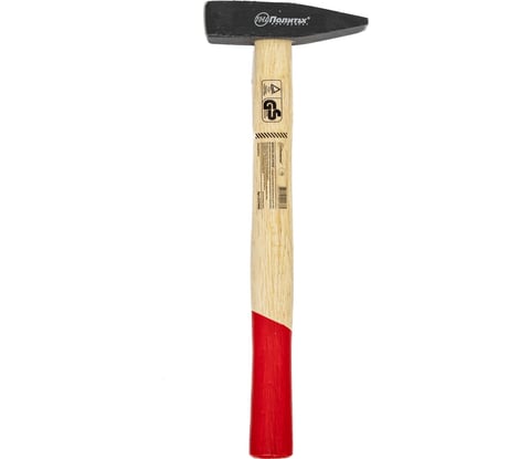 Молоток Политех с квадратным бойком, деревянная ручка, 600г 2535060