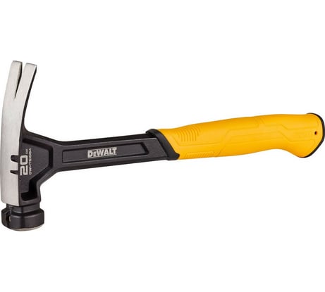 Одноэлементный молоток с прямым гвоздодёром Dewalt 567 г DWHT51004-0