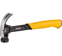Одноэлементный молоток с изогнутым гвоздодёром Dewalt 454 г DWHT51002-0